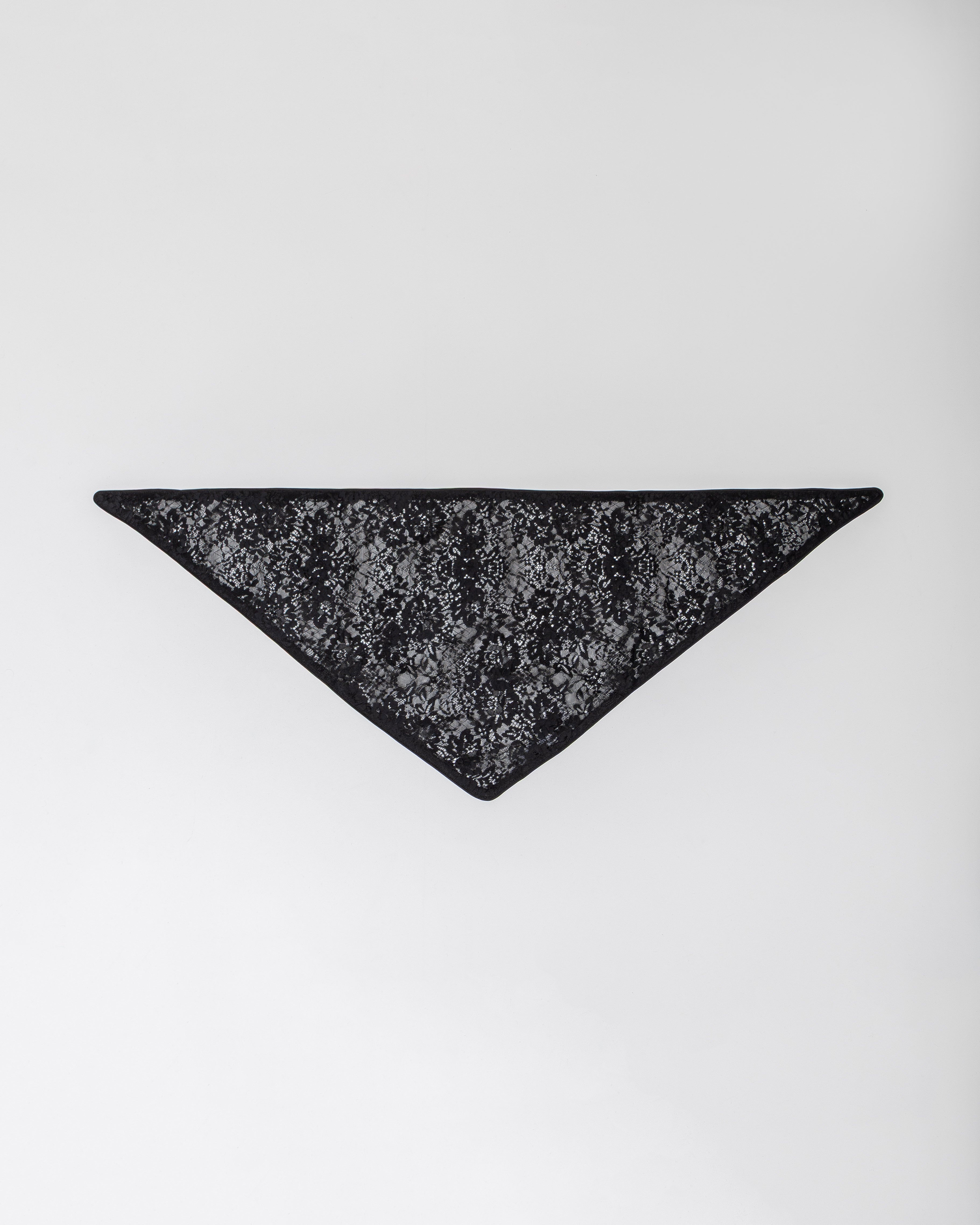 LAYAS - レイヤーズ OTHER LACE TRIANGLE SCARF - BLACK