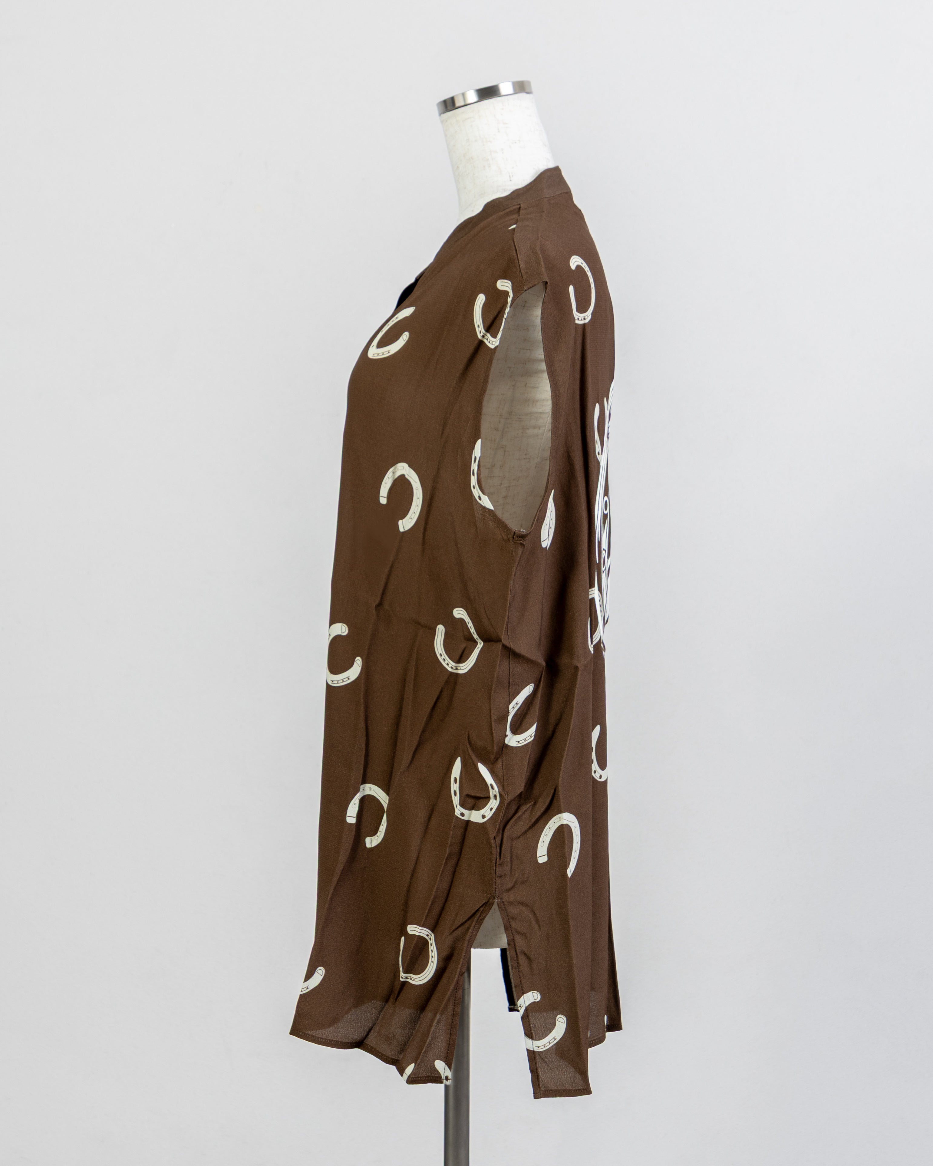 LAYAS - レイヤーズ SHIRT PRINT N/S SHIRT - HORSE