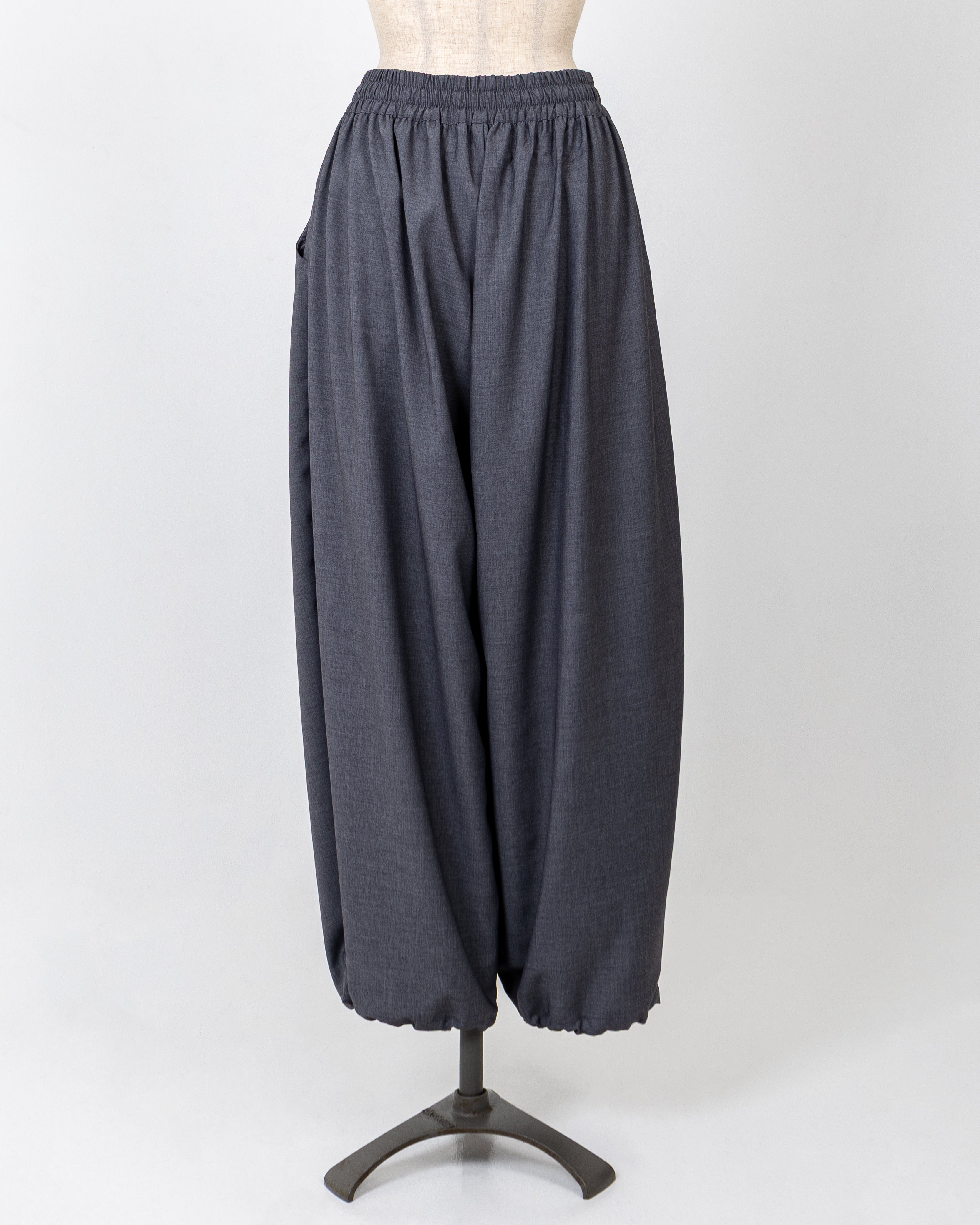 LAYAS - レイヤーズ BOTTOMS DRESS BALLOON PANT - GRAY