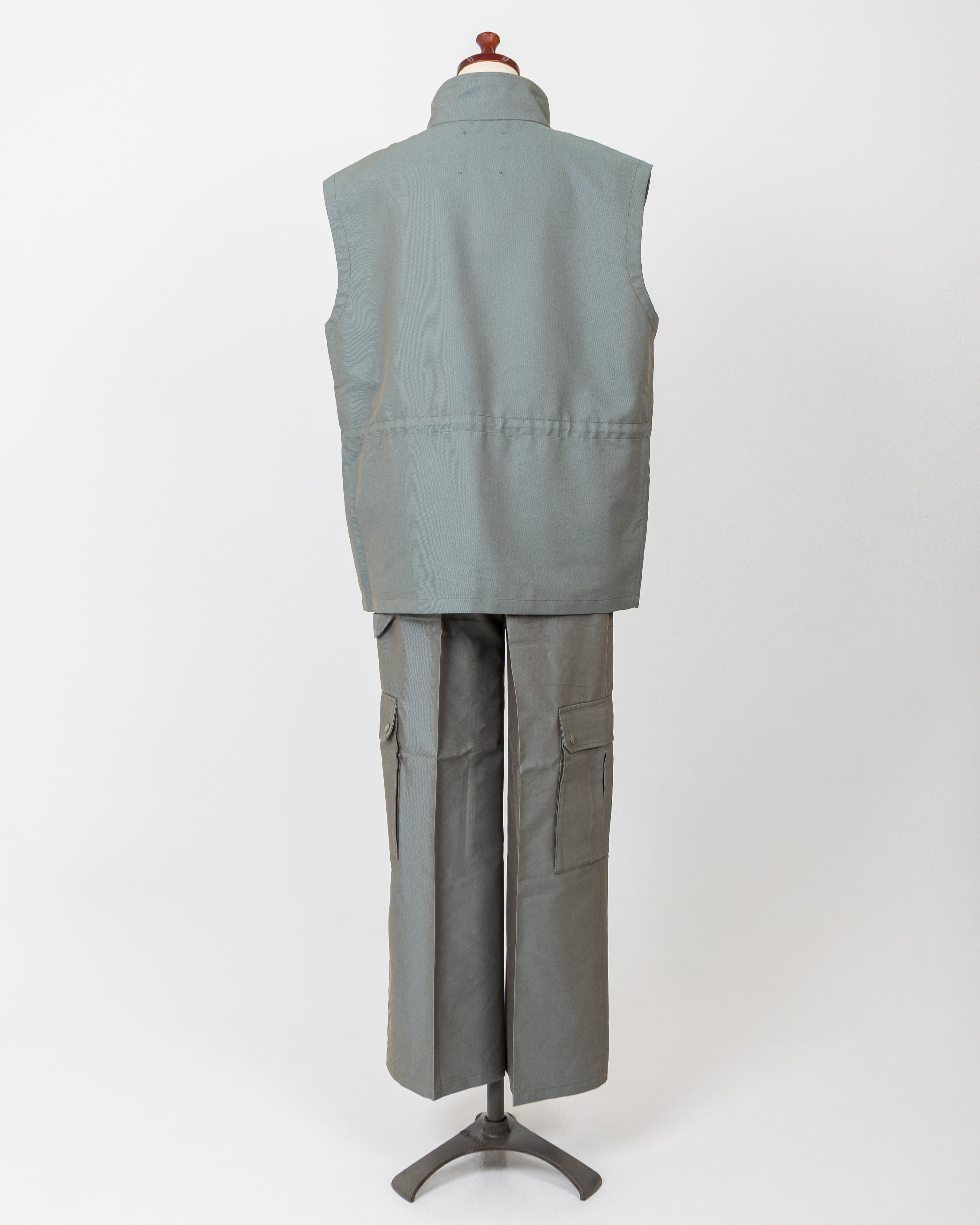 LAYAS - レイヤーズ OUTER MILITARY VEST - KHAKI