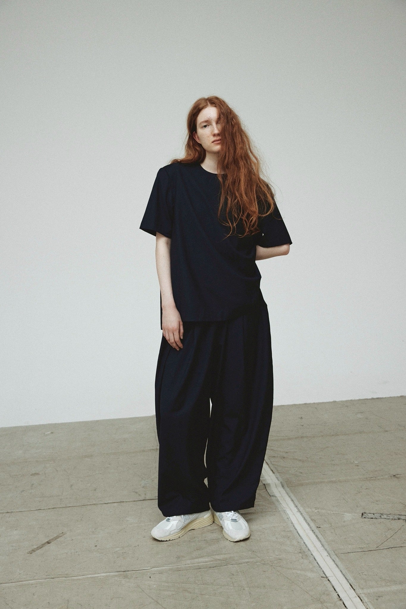 LAYAS - レイヤーズ BOTTOMS DRESS BALLOON PANT - NAVY