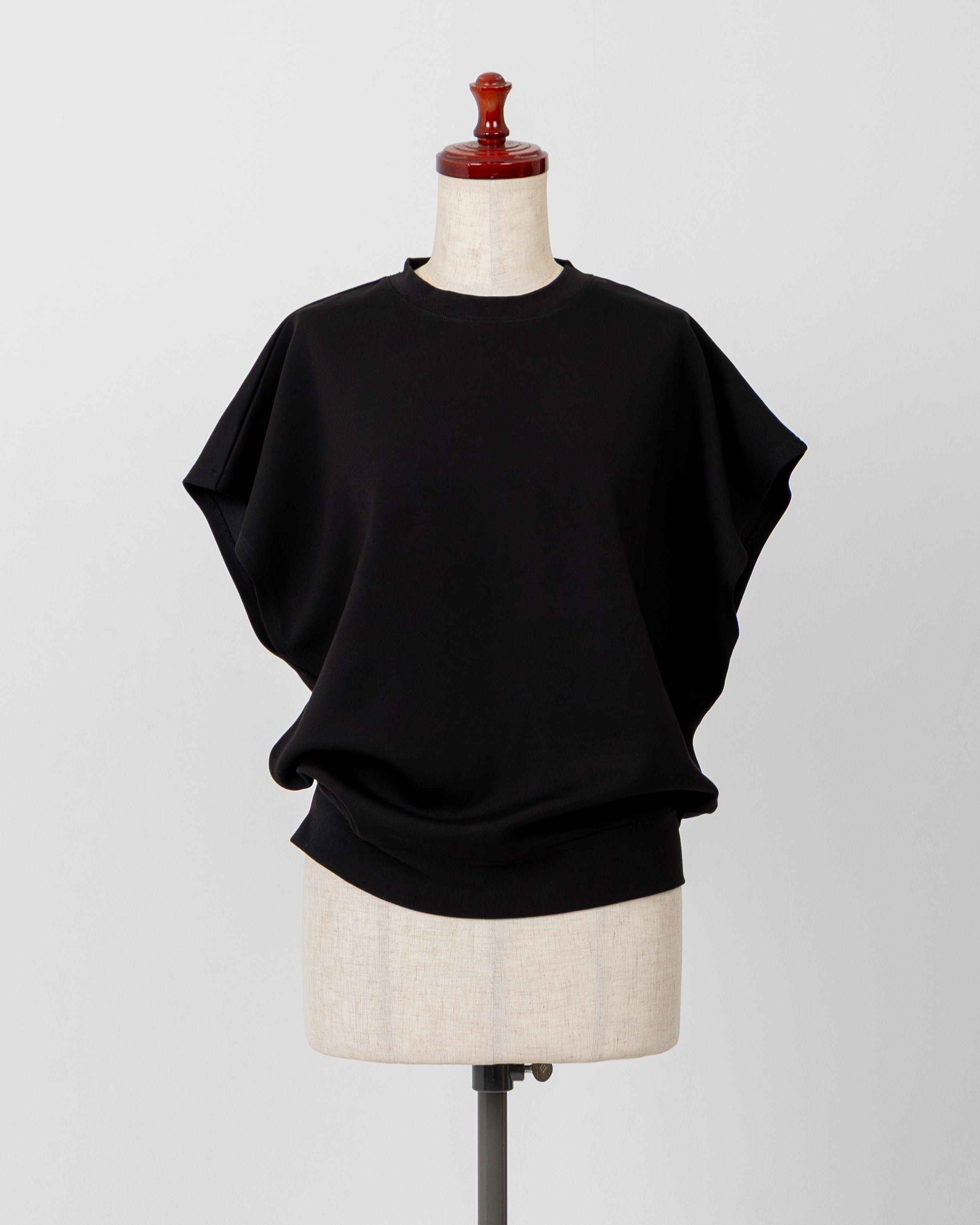 LAYAS - レイヤーズ TOPS BACK LACE N/S P/O - BLACK