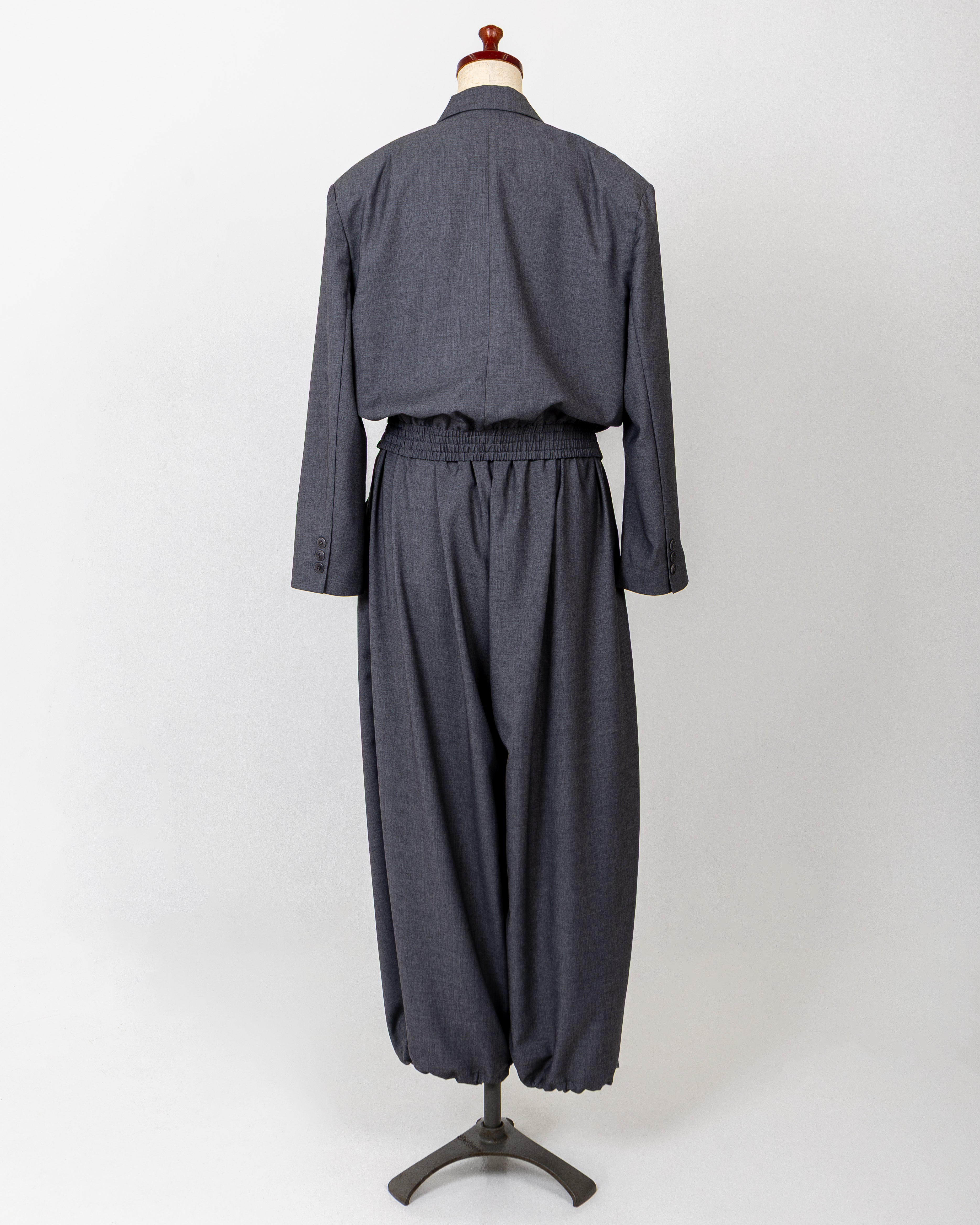 LAYAS - レイヤーズ OUTER DRESS BLOUSON JACKET - GRAY