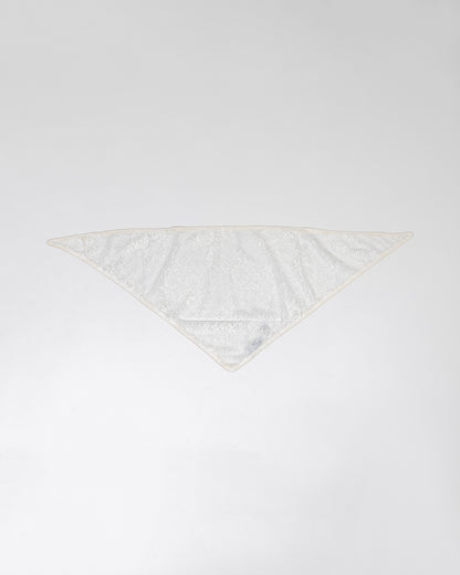 LAYAS - レイヤーズ OTHER LACE TRIANGLE SCARF - WHITE
