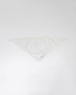 LAYAS - レイヤーズ OTHER LACE TRIANGLE SCARF - WHITE