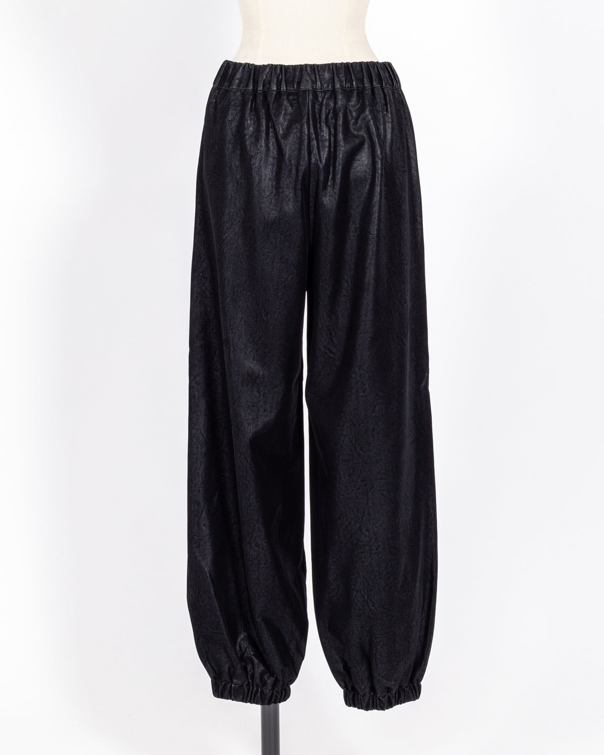 株式会社EUREKA BOTTOMS SUEDE PANT - BLACK