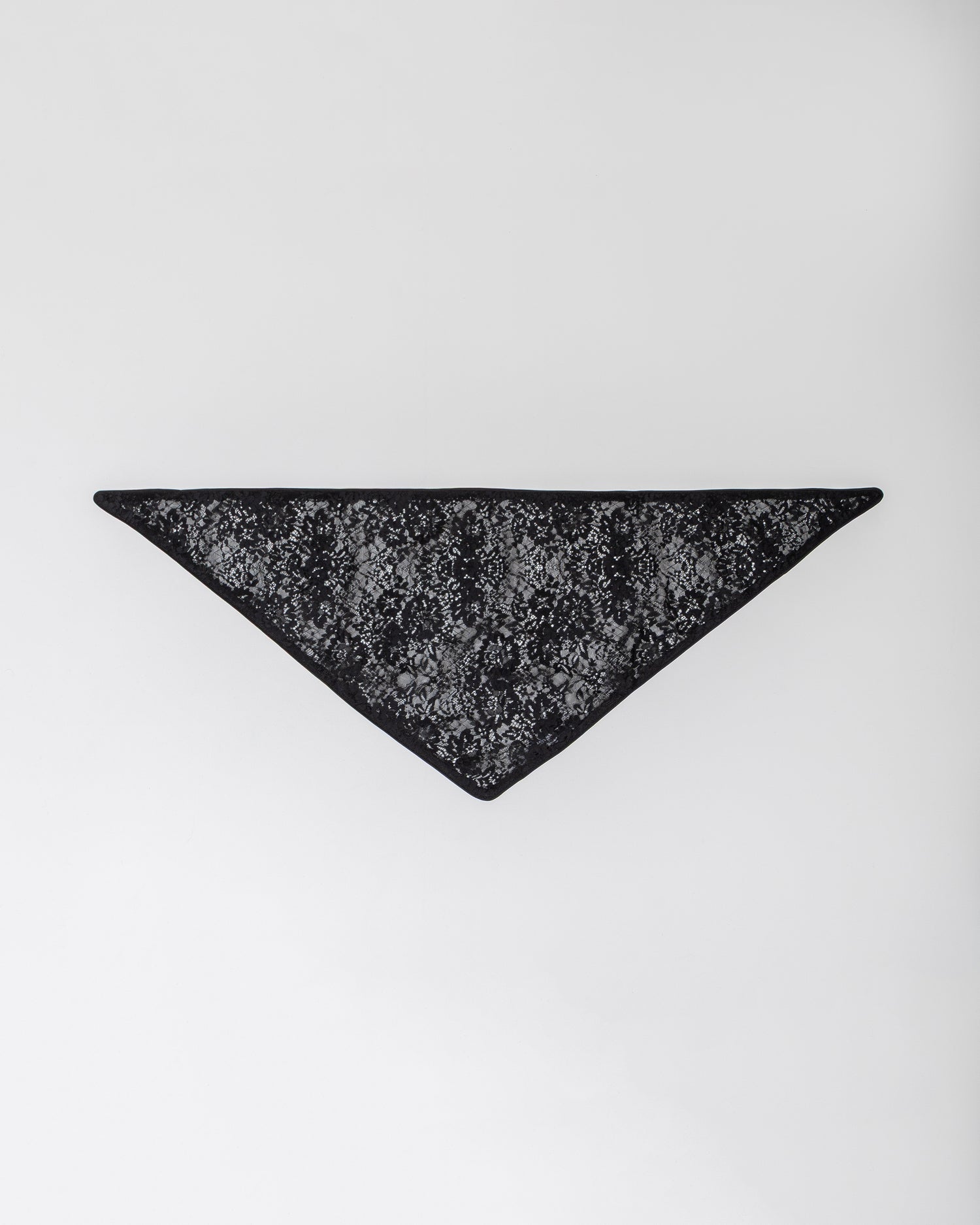 LAYAS - レイヤーズ OTHER LACE TRIANGLE SCARF - BLACK