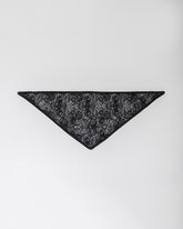 LAYAS - レイヤーズ OTHER LACE TRIANGLE SCARF - BLACK