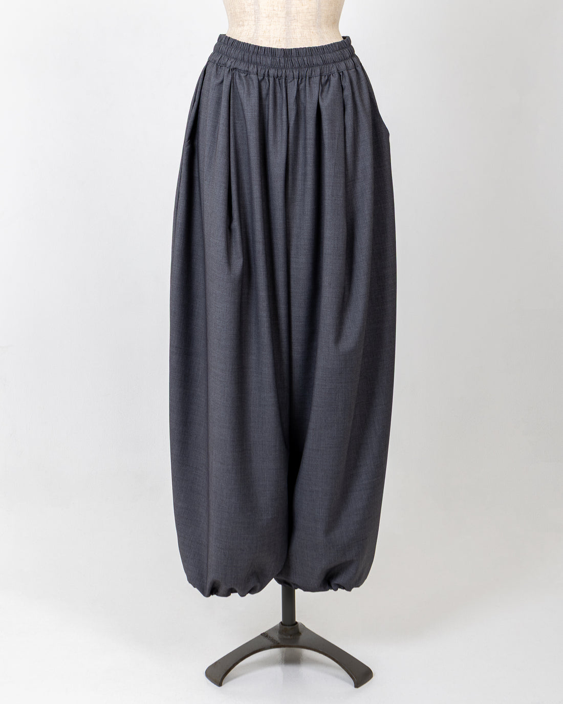 DRESS BALLOON PANT - GRAY