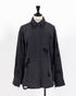 株式会社EUREKA TOPS DENIM DAMEGE SHIRT - BLACK