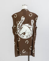 LAYAS - レイヤーズ SHIRT PRINT N/S SHIRT - HORSE
