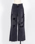 株式会社EUREKA BOTTOMS DENIM DAMEGE PANT - BLACK