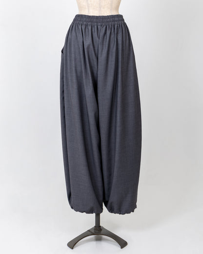 LAYAS - レイヤーズ BOTTOMS DRESS BALLOON PANT - GRAY