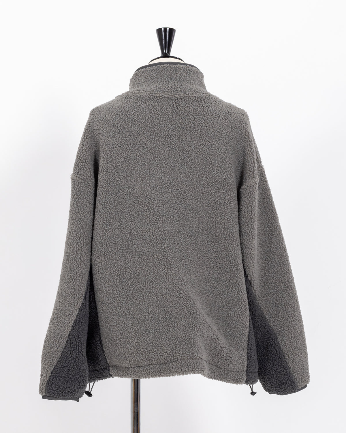 株式会社EUREKA TOPS FLEECE HALF ZIP TOP - GRAY
