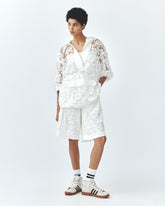 LAYAS - レイヤーズ OUTER JACQUARD LACE ANORAK