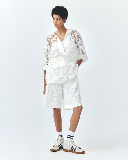 LAYAS - レイヤーズ OUTER JACQUARD LACE ANORAK