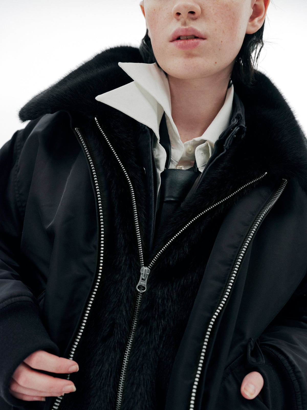 株式会社EUREKA OUTER CPW 3WAY BLOUSON - BLACK