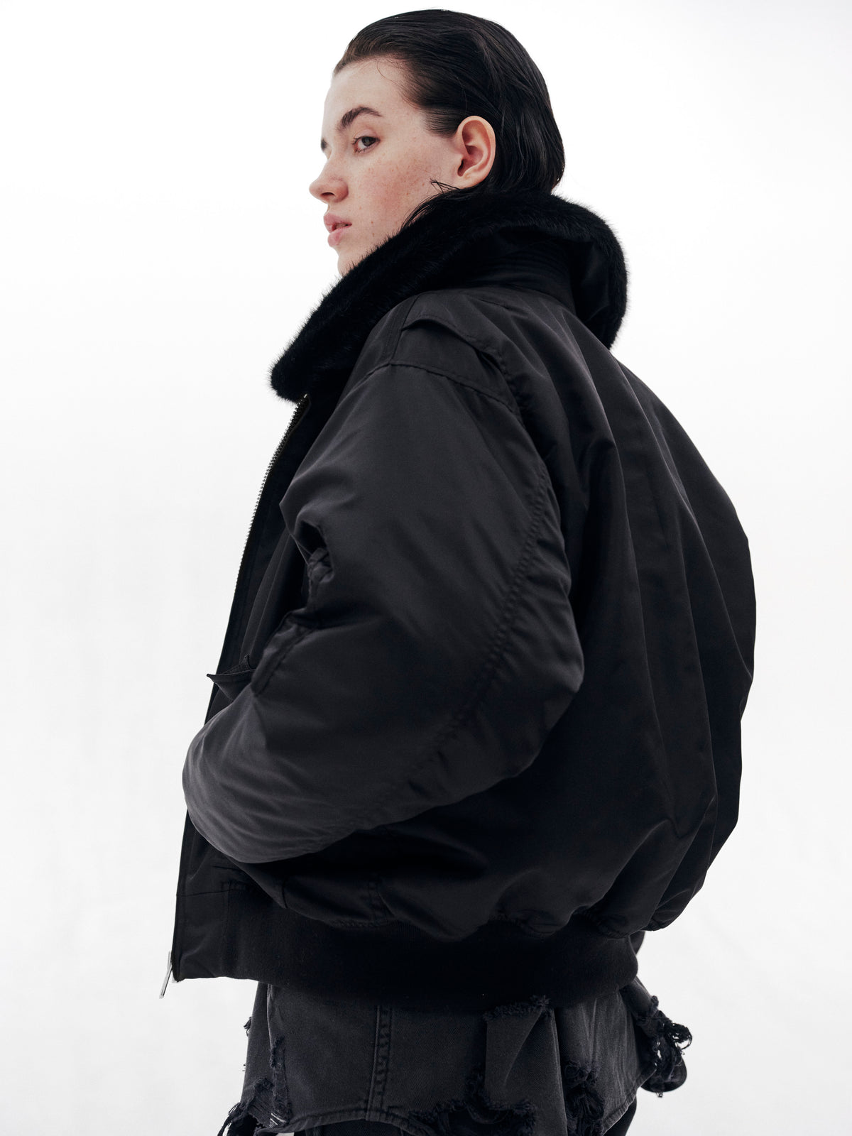 株式会社EUREKA OUTER CPW 3WAY BLOUSON - BLACK