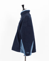 株式会社EUREKA TOPS FLEECE HALF ZIP TOP - NAVY