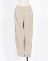株式会社EUREKA BOTTOMS FLEECE DROST PANT - BEIGE