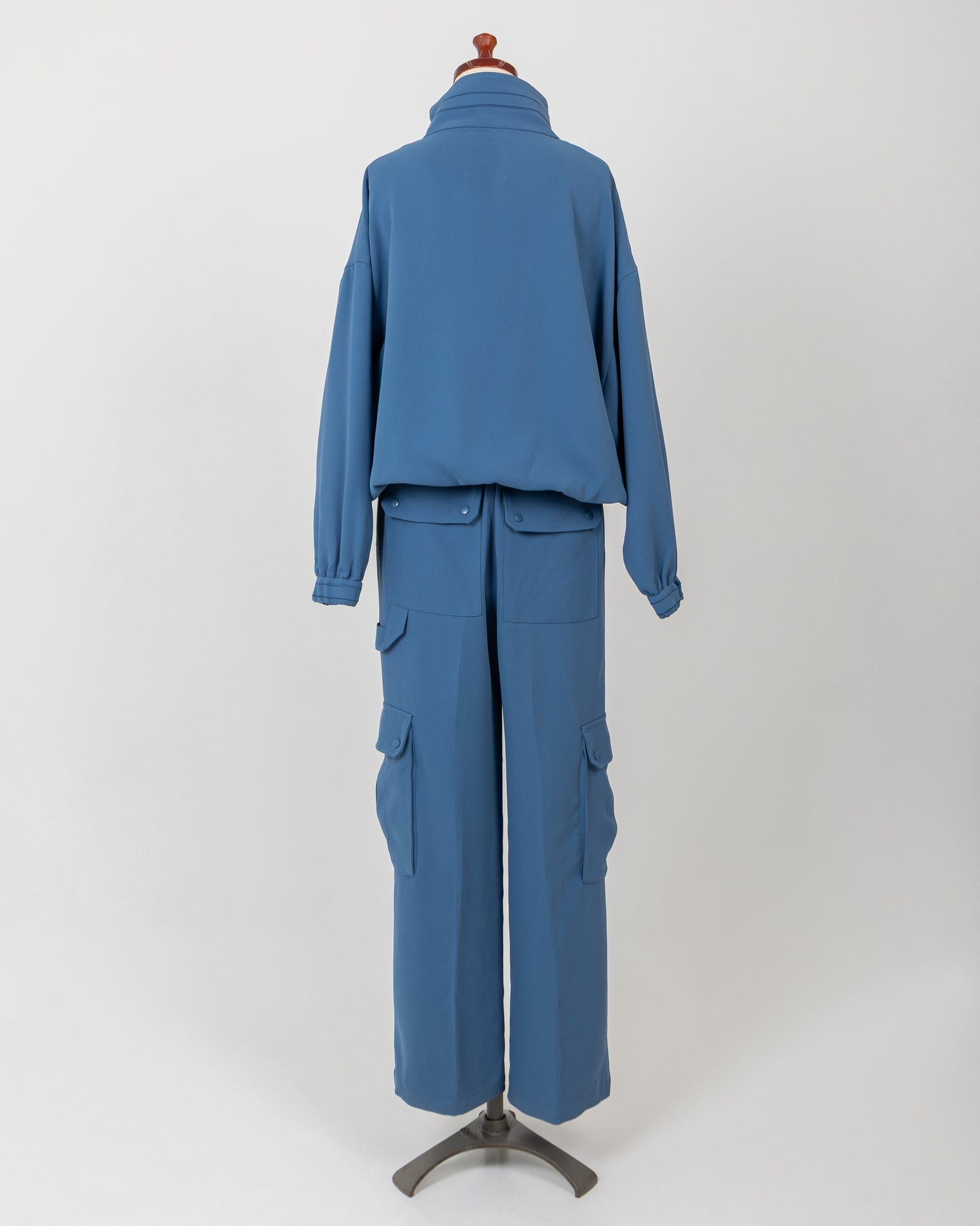 LAYAS - レイヤーズ OUTER JORSEY COLOR BLOUSON - L.BLUE
