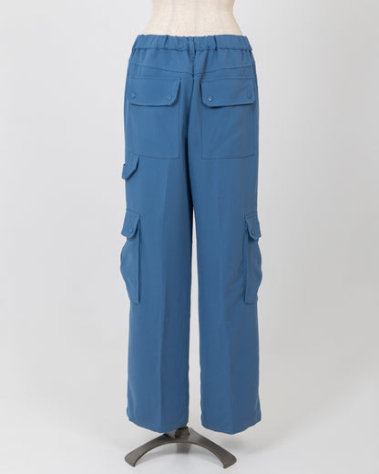 LAYAS - レイヤーズ BOTTOMS JORSEY COLOR PANTS - L.BLUE