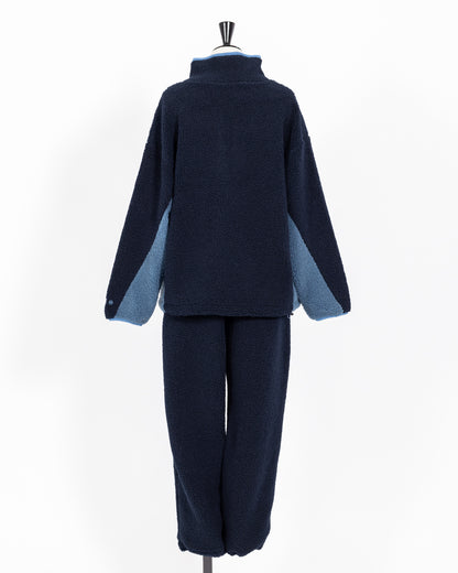 株式会社EUREKA BOTTOMS FLEECE DROST PANT - NAVY