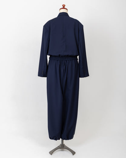 DRESS BLOUSON JACKET - NAVY