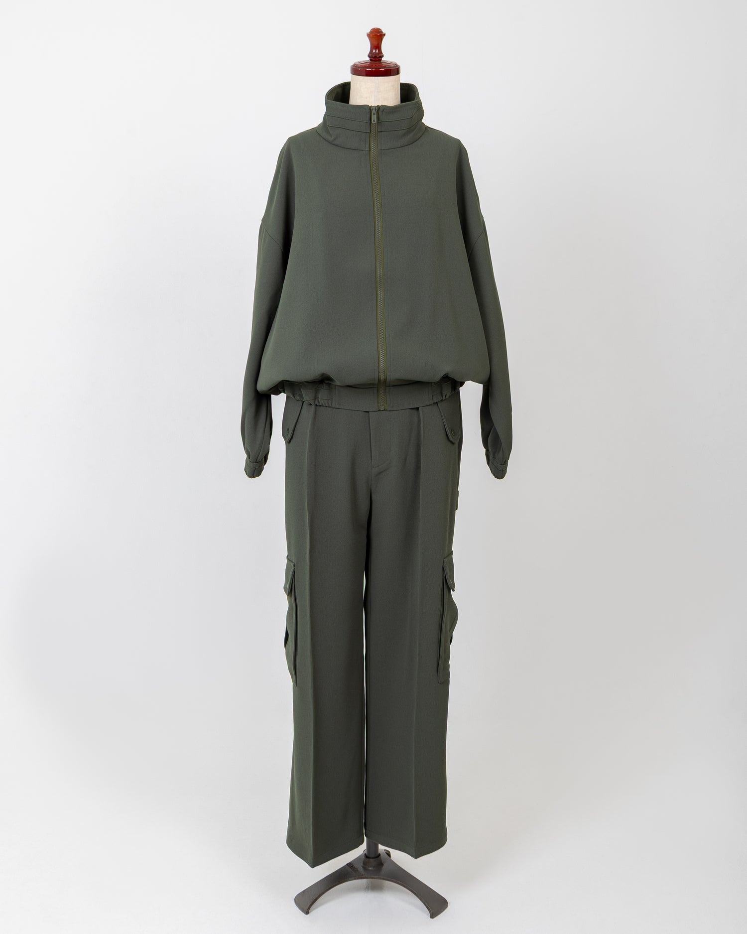 LAYAS - レイヤーズ OUTER JORSEY COLOR BLOUSON - KHAKI