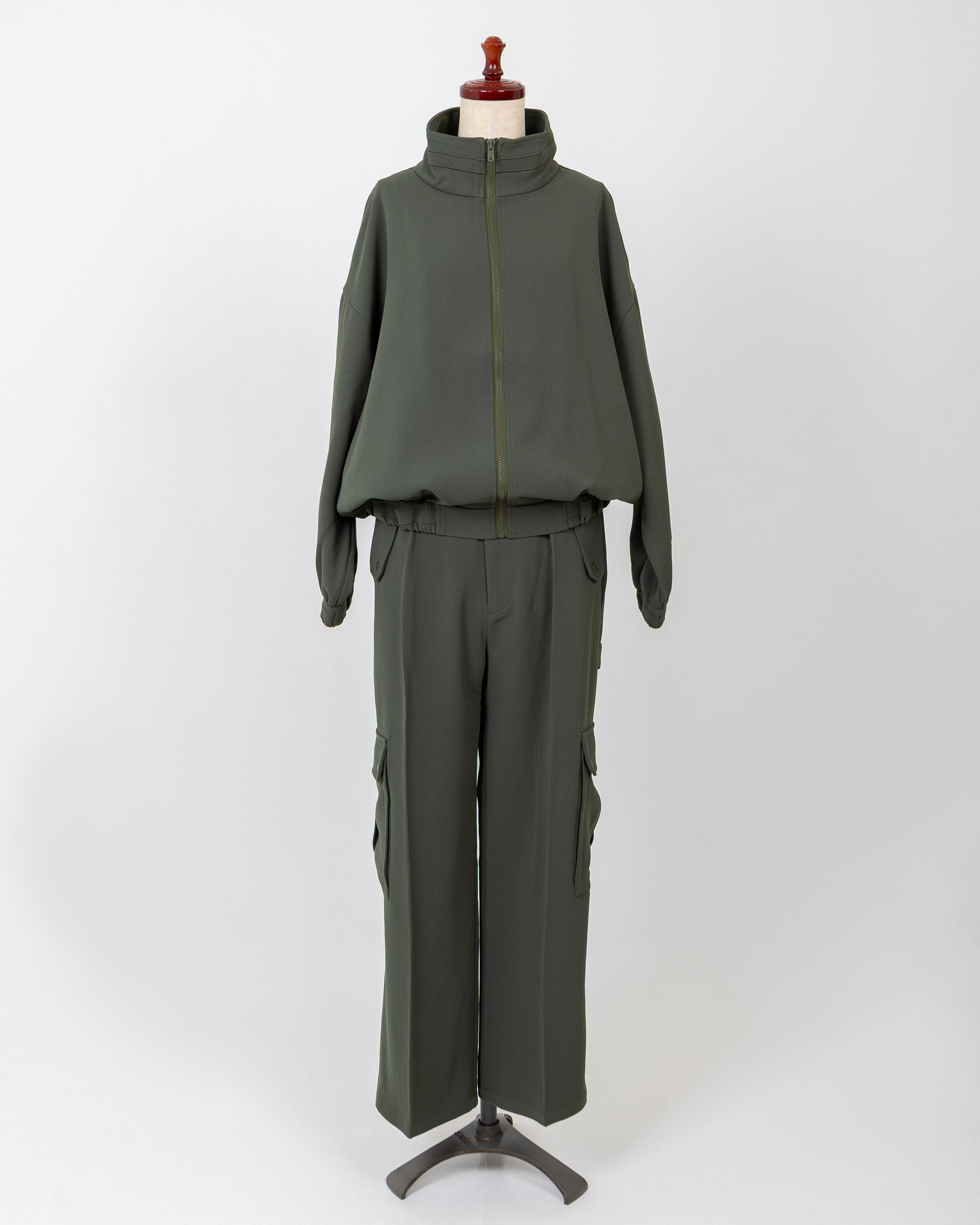 LAYAS - レイヤーズ OUTER JORSEY COLOR BLOUSON - KHAKI