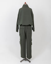 LAYAS - レイヤーズ OUTER JORSEY COLOR BLOUSON - KHAKI