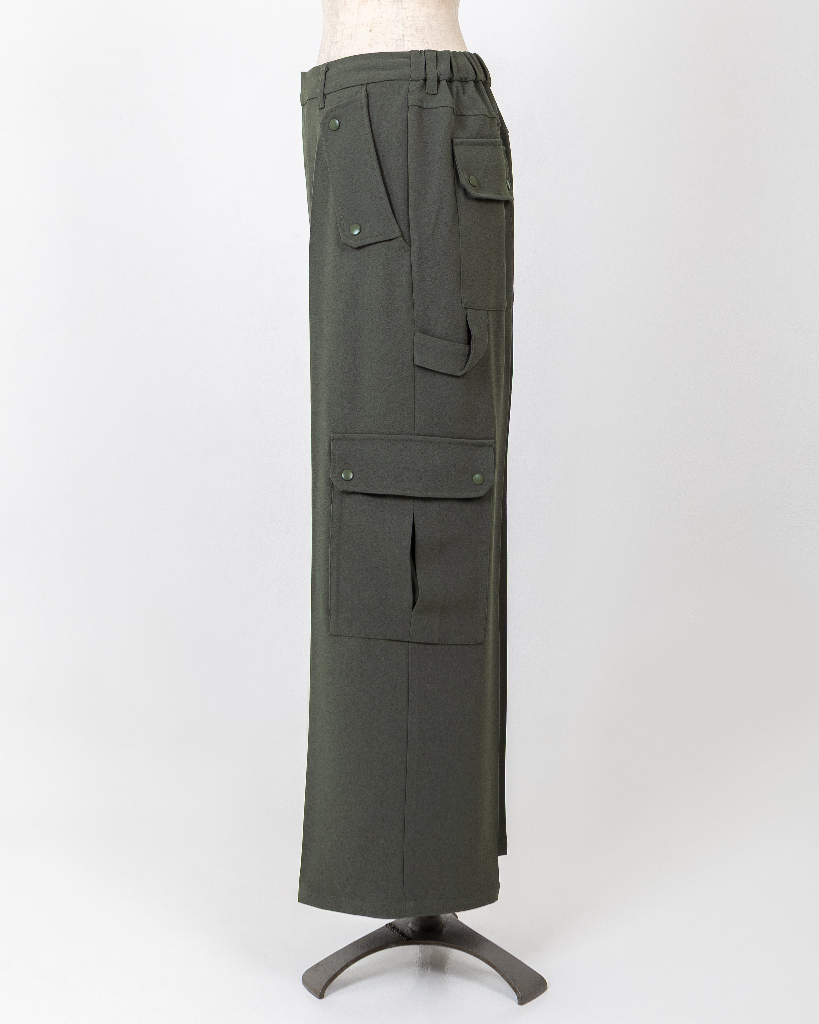 LAYAS - レイヤーズ BOTTOMS JORSEY COLOR PANTS - KHAKI