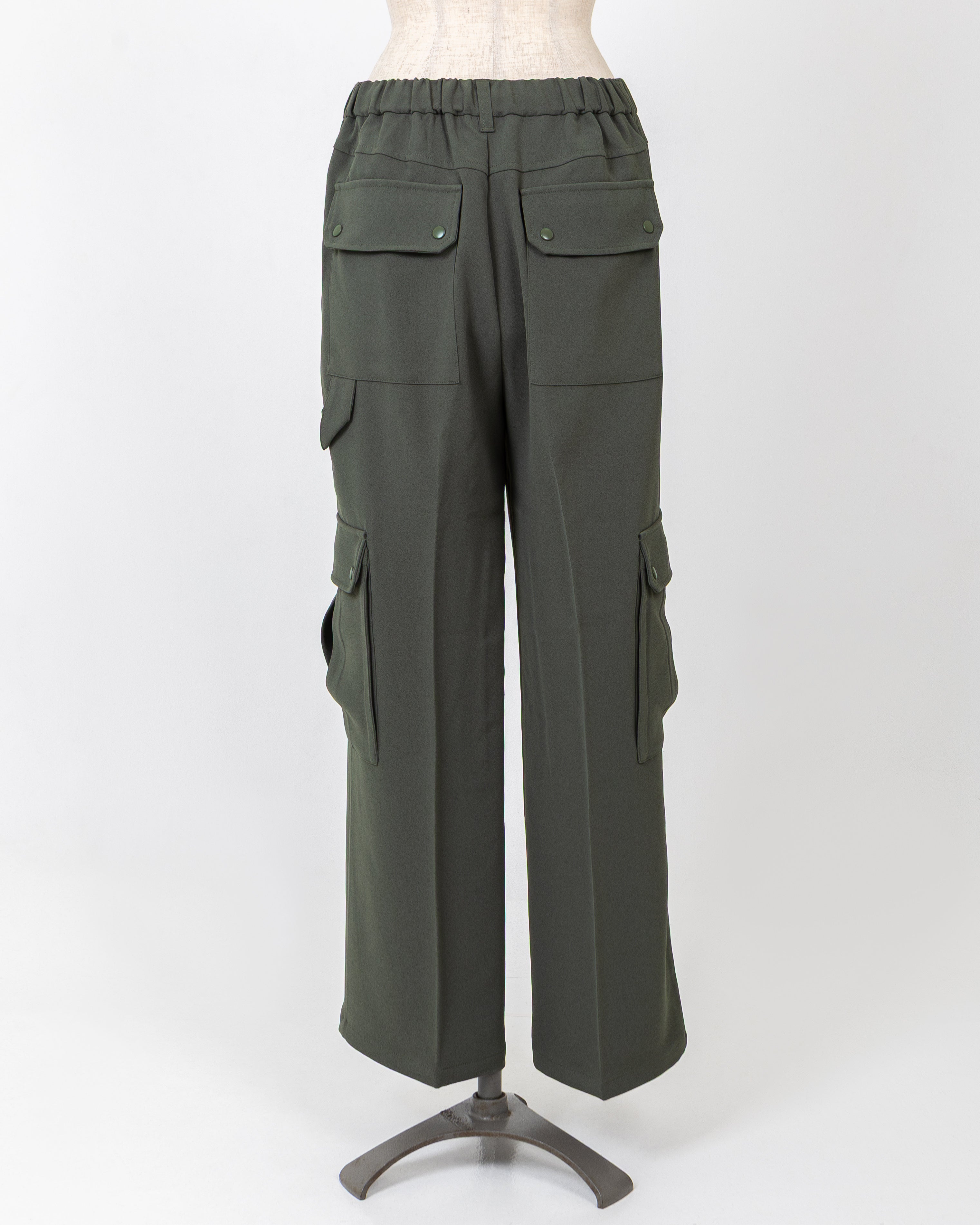 LAYAS - レイヤーズ BOTTOMS JORSEY COLOR PANTS - KHAKI