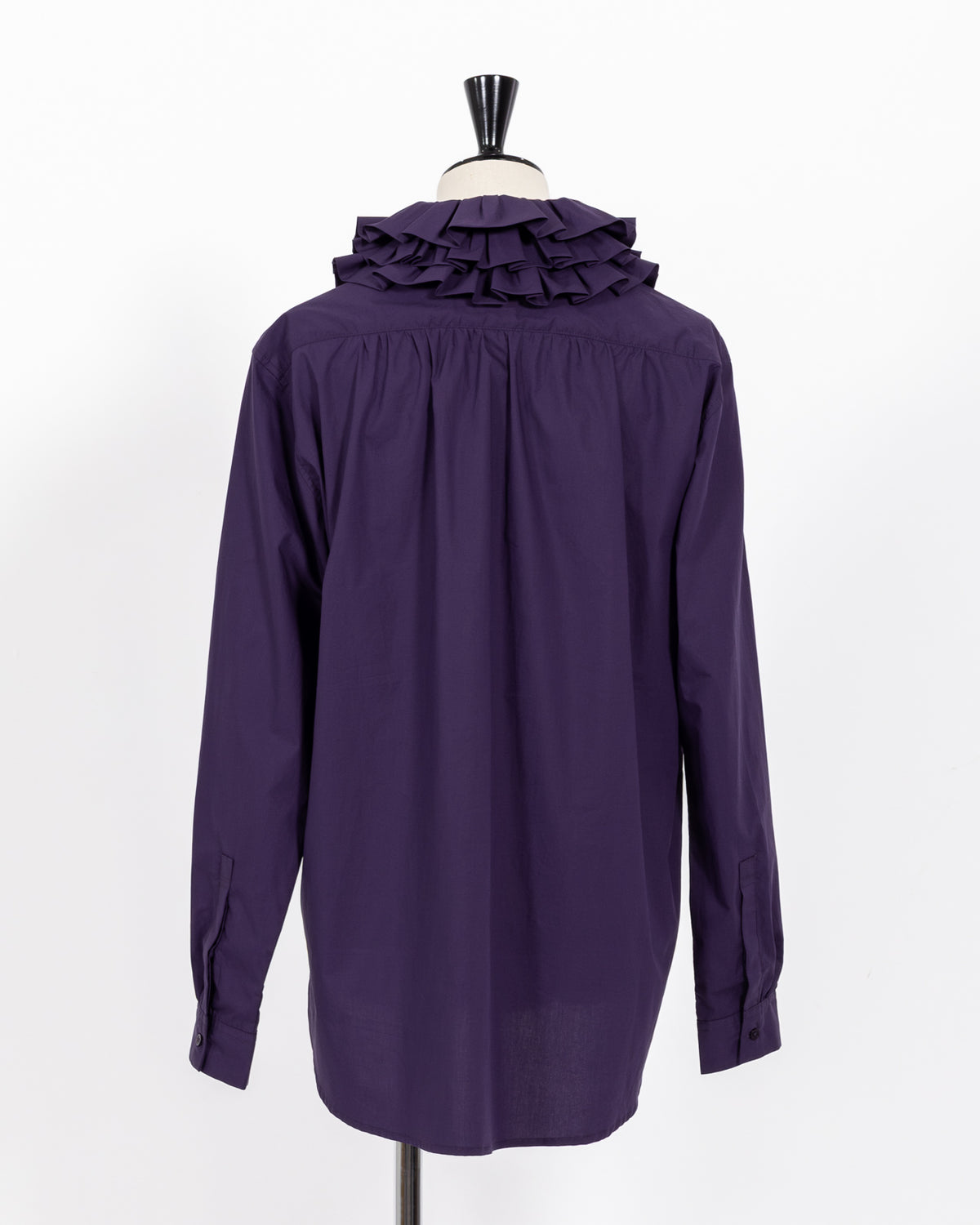 株式会社EUREKA SHIRT RUFFLED SHIRT - PURPLE