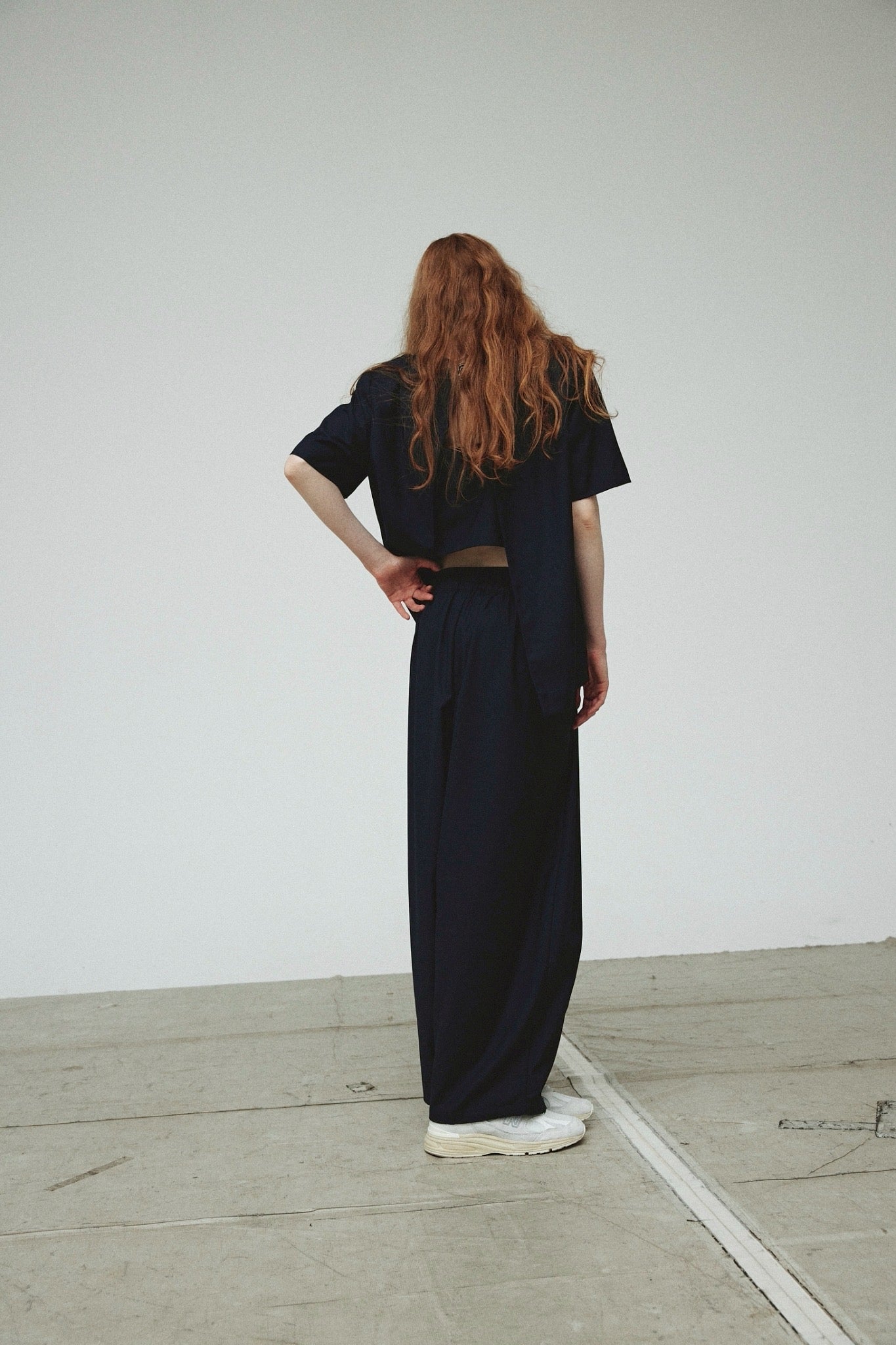 LAYAS - レイヤーズ BOTTOMS DRESS BALLOON PANT - NAVY