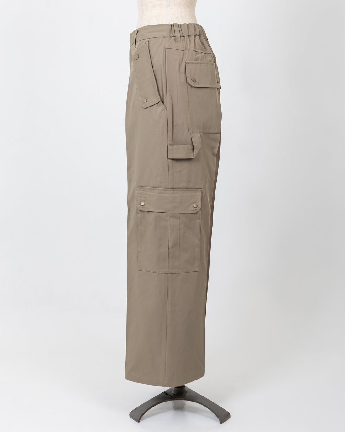 MILITARY CARGO PANTS - BEIGE