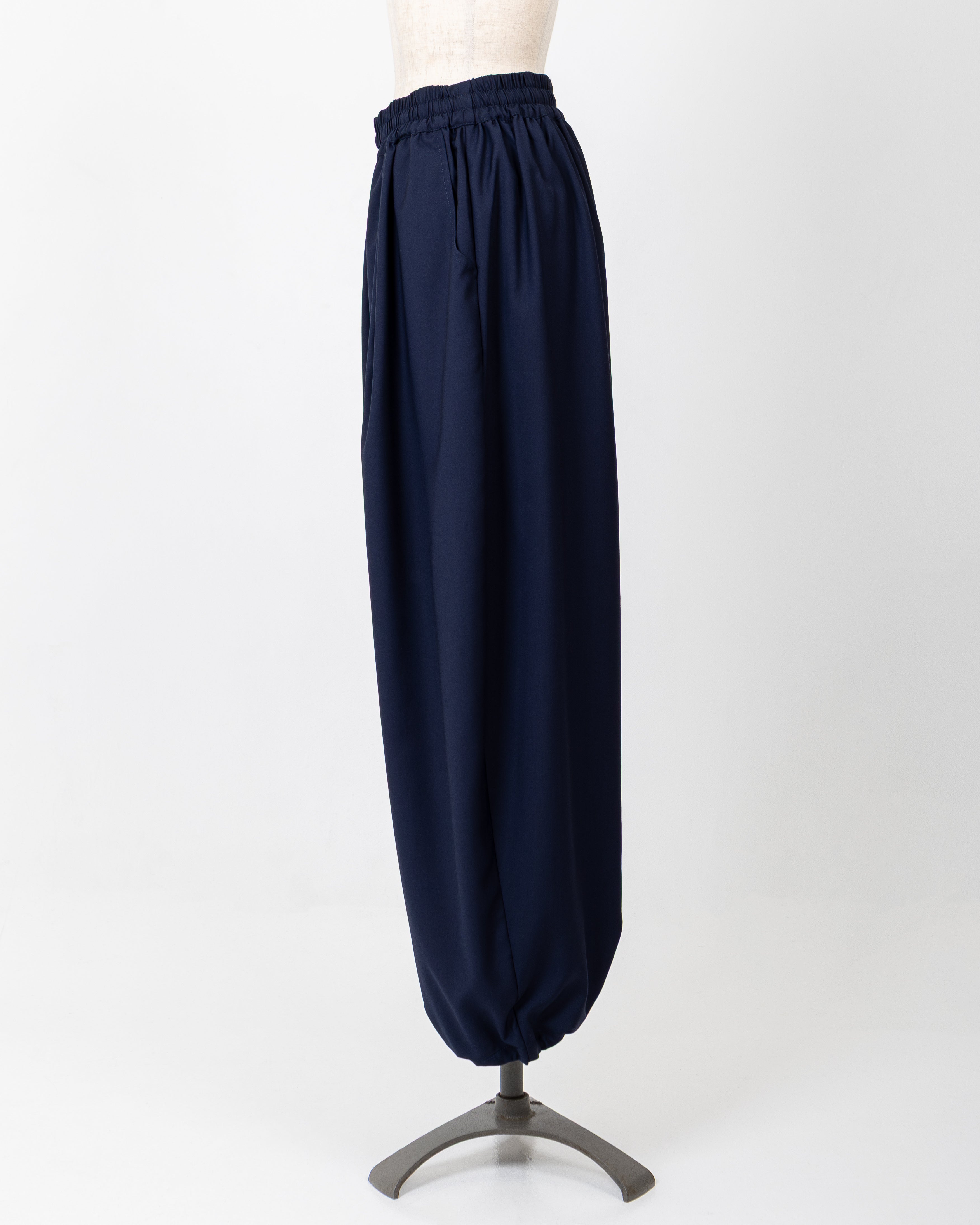 LAYAS - レイヤーズ BOTTOMS DRESS BALLOON PANT - NAVY