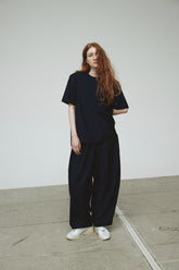 LAYAS - レイヤーズ BOTTOMS DRESS BALLOON PANT - NAVY