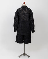 LAYAS - レイヤーズ OUTER LACE COVERALL - BLACK