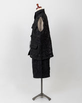 LAYAS - レイヤーズ OUTER LACE VEST - BLACK