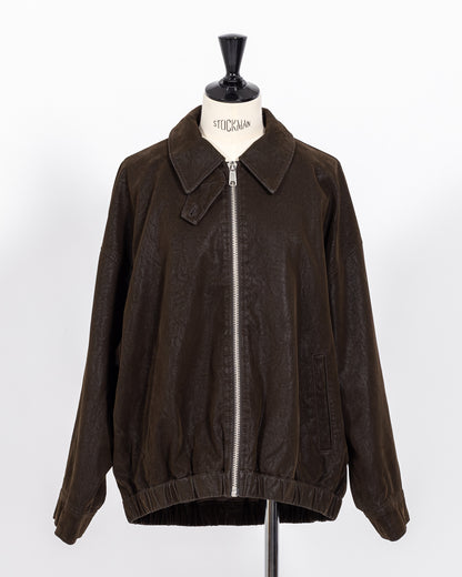 株式会社EUREKA OUTER SUEDE BLOUSON - BROWN