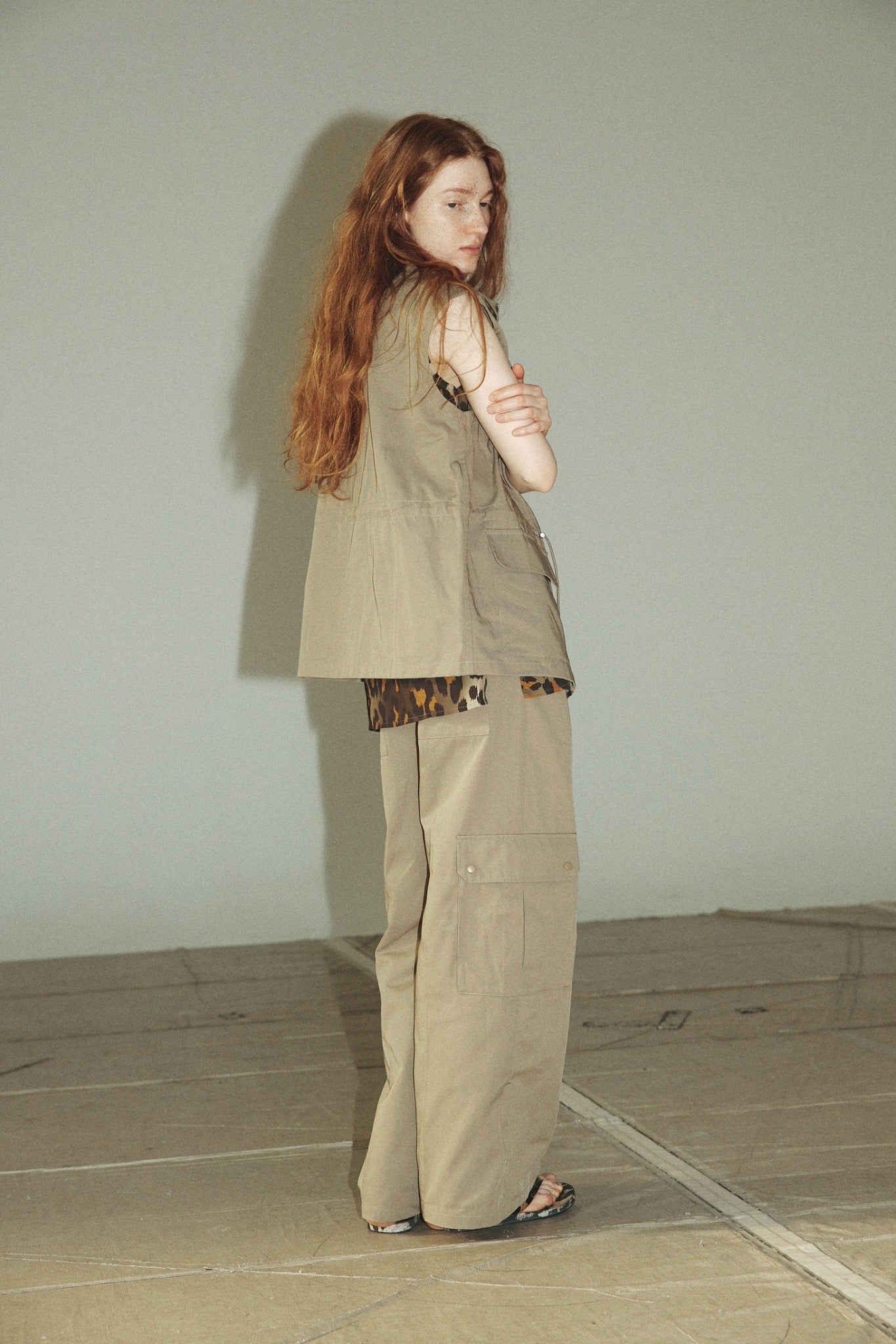 LAYAS - レイヤーズ BOTTOMS MILITARY CARGO PANTS - BEIGE