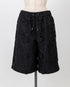 LAYAS - レイヤーズ BOTTOMS LACE SHORT PANT - BLACK