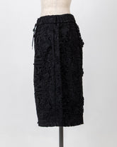LAYAS - レイヤーズ BOTTOMS LACE SHORT PANT - BLACK