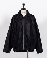 株式会社EUREKA OUTER SUEDE BLOUSON - BLACK