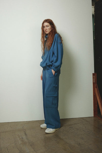 LAYAS - レイヤーズ OUTER JORSEY COLOR BLOUSON - KHAKI