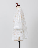 LAYAS - レイヤーズ SHIRT LACE SKIPPER S/S P/O - WHITE