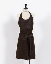 株式会社EUREKA BOTTOMS SUEDE SHORT PANT - BROWN