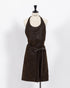 株式会社EUREKA BOTTOMS SUEDE SHORT PANT - BROWN