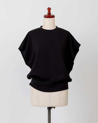 LAYAS - レイヤーズ TOPS BACK LACE N/S P/O - BLACK